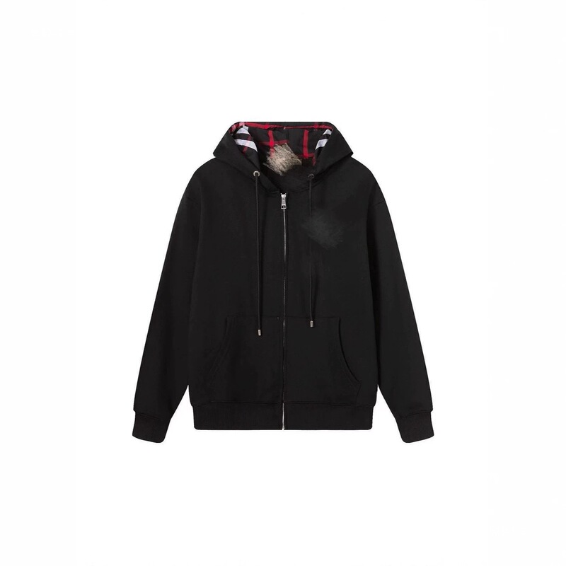 Cross-Border Trendy Brand High-Quality Hooded Sweatshirt Jacket Full-Zip Embroidered Outerwear Casual Loose Fit Unisex Style Cross-Border Trendy Brand High-Quality Hooded Sweatshirt Jacket Full-Zip Embroidered Outerwear Casual Loose Fit Unisex Style