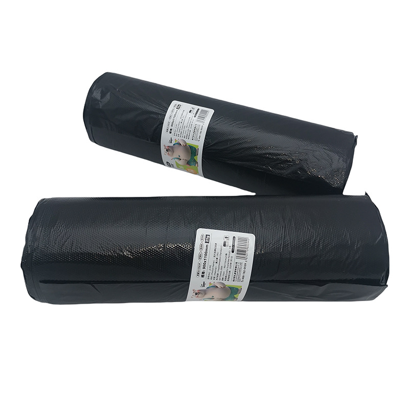 L2437 90 - 110 bolsas de basura ultra grandes asequibles de un solo punto de ruptura de bolsas de plástico gruesas de cocina