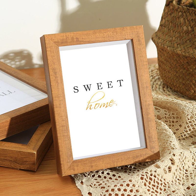 Minimalist hollow 3D dried flower frame, creative DIY handmade picture frame, display album, Nordic INS style