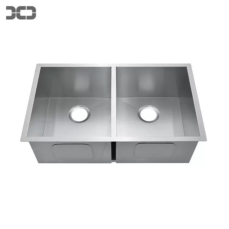 工厂直供不锈钢手工水槽 304厨房水槽洗碗池台下洗菜盆双槽