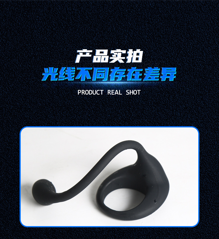 Remote Control Vibrating Prostate Massager with Silicone Body and Locking Ring — detail image 23