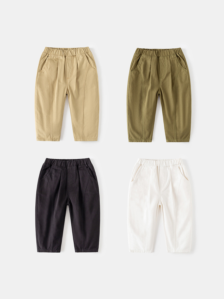 Autumn children's trousers for boys