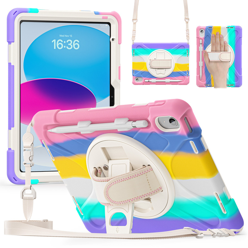 Suitable for iPad Tablet Protective Case Ipad11/Ipad10 Protective Case Anti-Fall Silicone Heavy-Duty A16 Protective Case