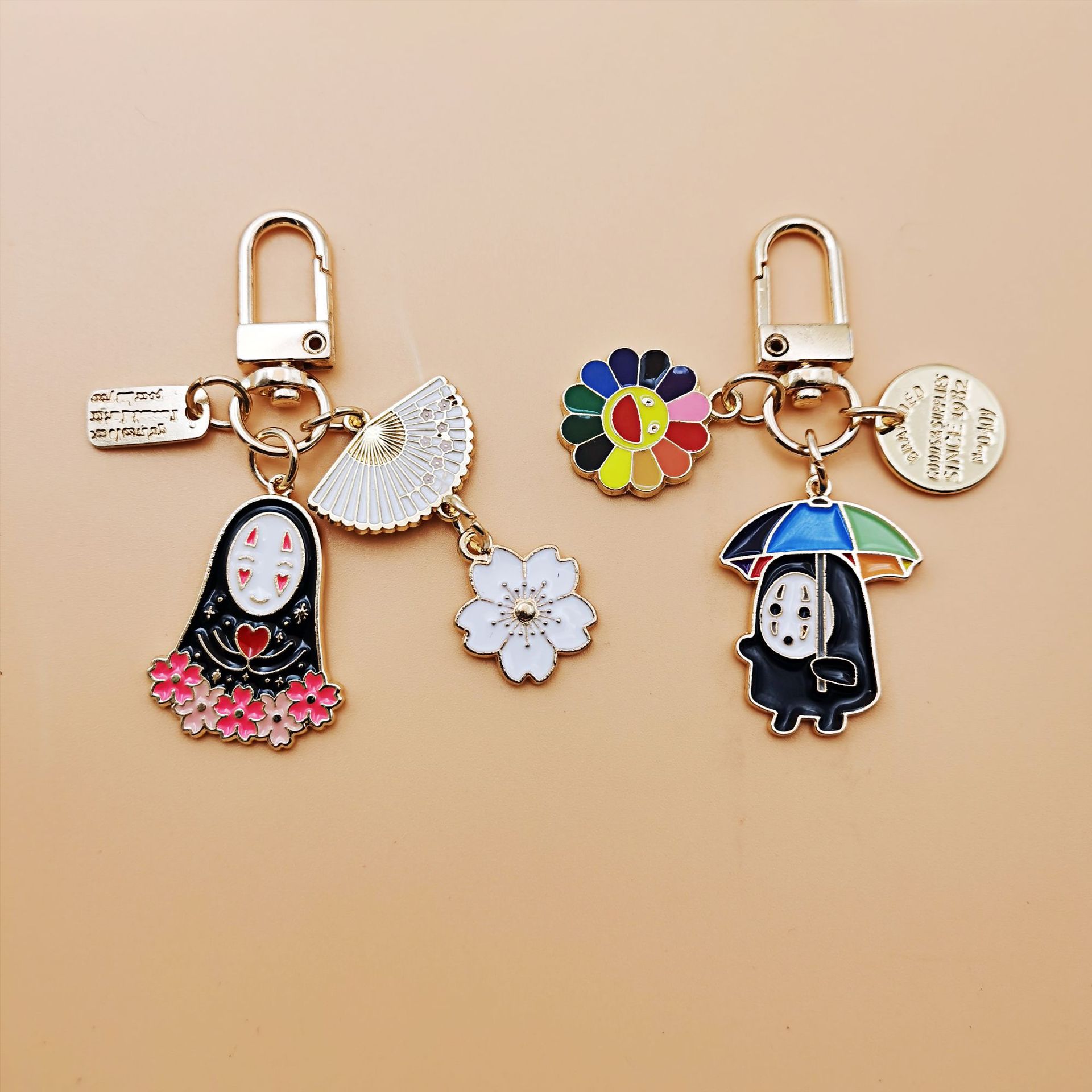 Japanese cartoon creative doll for keys, pendant, Birthday gift