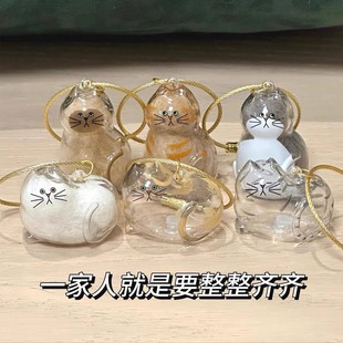 Transparent Cat Storage Box Charm Gashapon Cat Hair Storage Capsule Commemorative Collection Bag Keychain Pendant