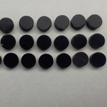 方形自粘防震硅膠墊片 圓形黑色單雙面硅膠腳墊防滑墊