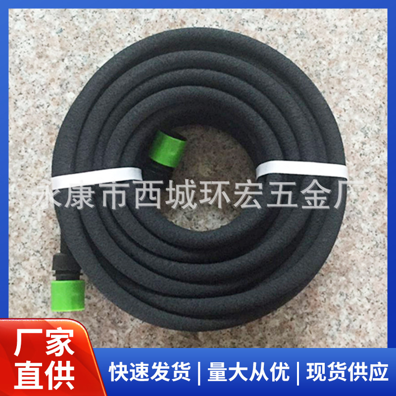 渗水管橡塑园林或农用灌溉自动渗透管微灌溉水管渗透水管厂家直供