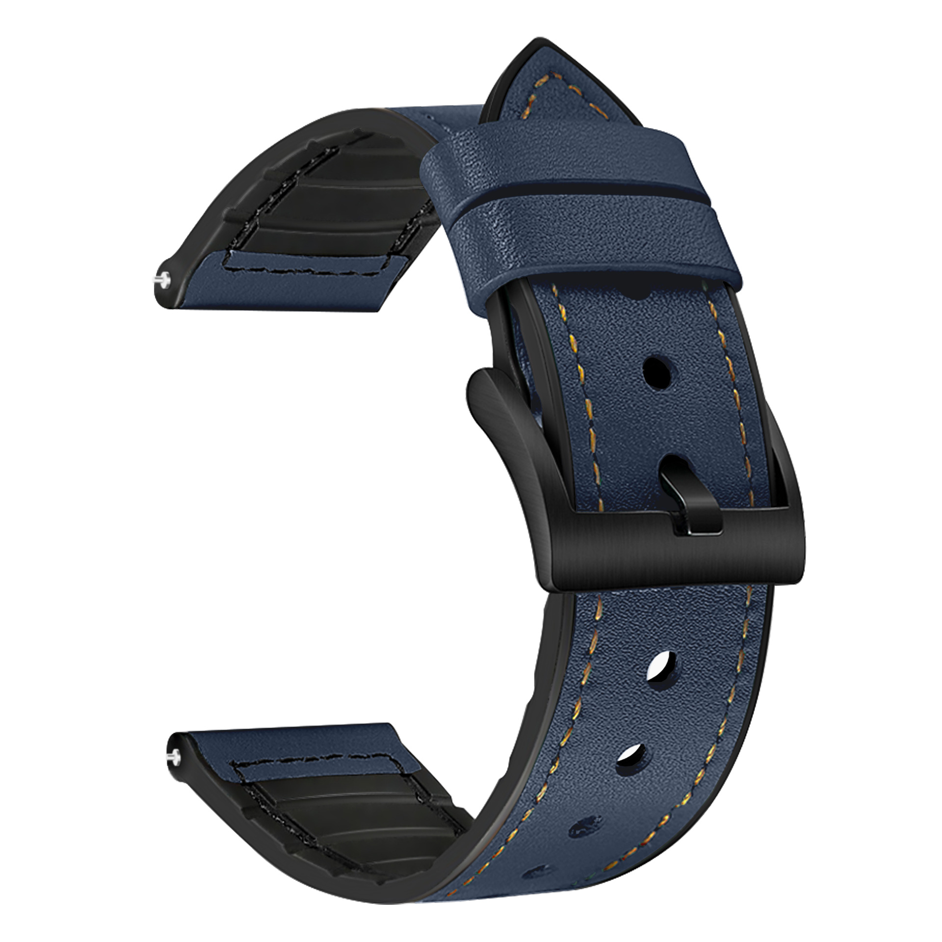 22mm correa de cuero genuino para Samsung Galaxy3 Huawei GT2 Correa 20mm Correa 22mm Correa de cuero