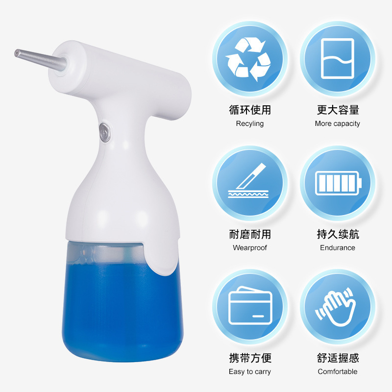 電動泡立て器シャンプー泡機石鹸ディスペンサー洗浄精入浴剤泡立て器ペット自動泡立て器|undefined