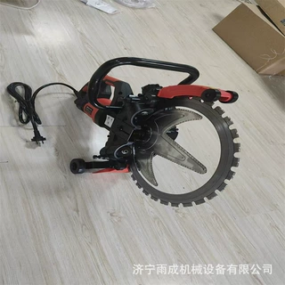 手提式混凝土切割机 电动切割救援环踞 无轨道便携式开窗锯