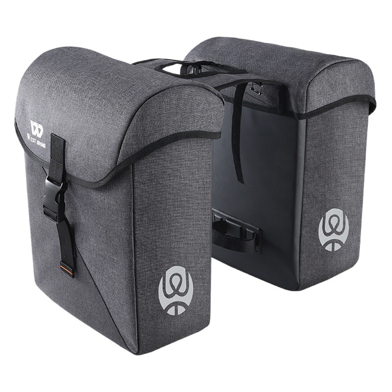 WEST BIKING bicycle double laden bag riding rear rack bag long-distance mountain bike pack riding equipment