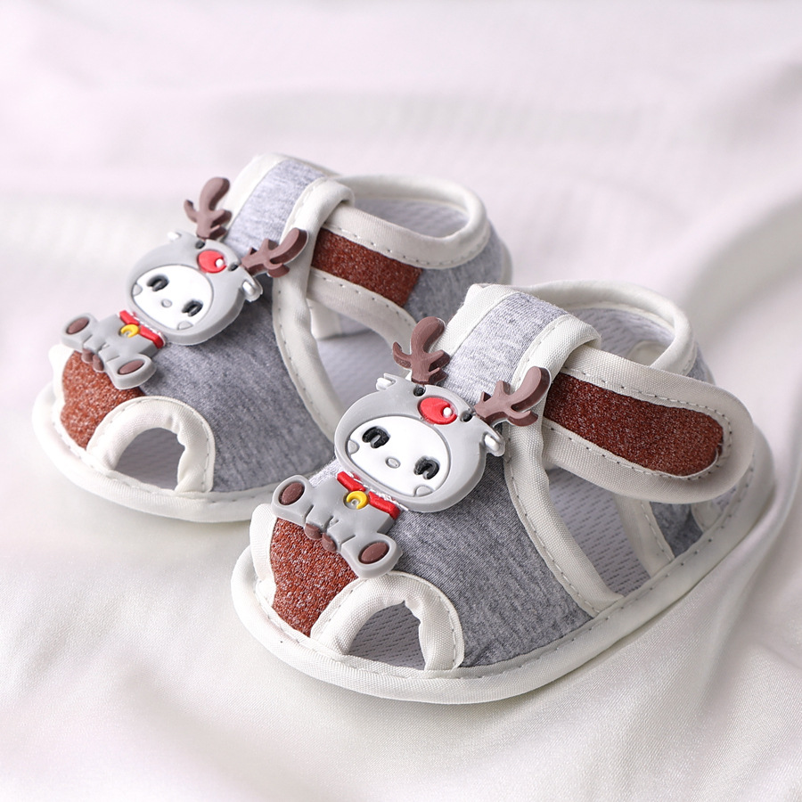 2022 nuevos zapatos de bebé sandalias de verano 0-1 años de edad zapatos de niño de fondo suave infantil 6-12 meses de edad bebé masculino y femenino