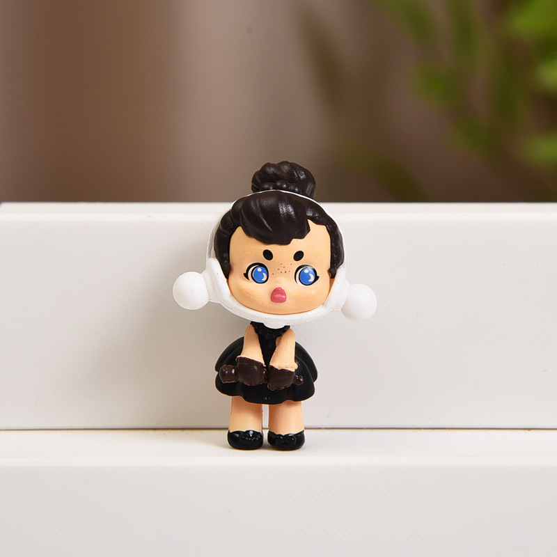 バブルマート sp シリーズかわいい赤ちゃんフィギュア装飾品 diy 携帯電話チェーンペンダントトレンディなブラインドボックスおもちゃ|undefined
