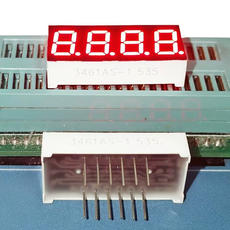 Прямая поставка с фабрики 0,36 дюйма 4 цифровая трубка ярко-красный цвет 3641AS всего Инь 3461BS всего Ян