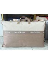 家纺包装袋无纺布拉链款透明枕芯枕头手提袋礼品送礼尘收纳袋子