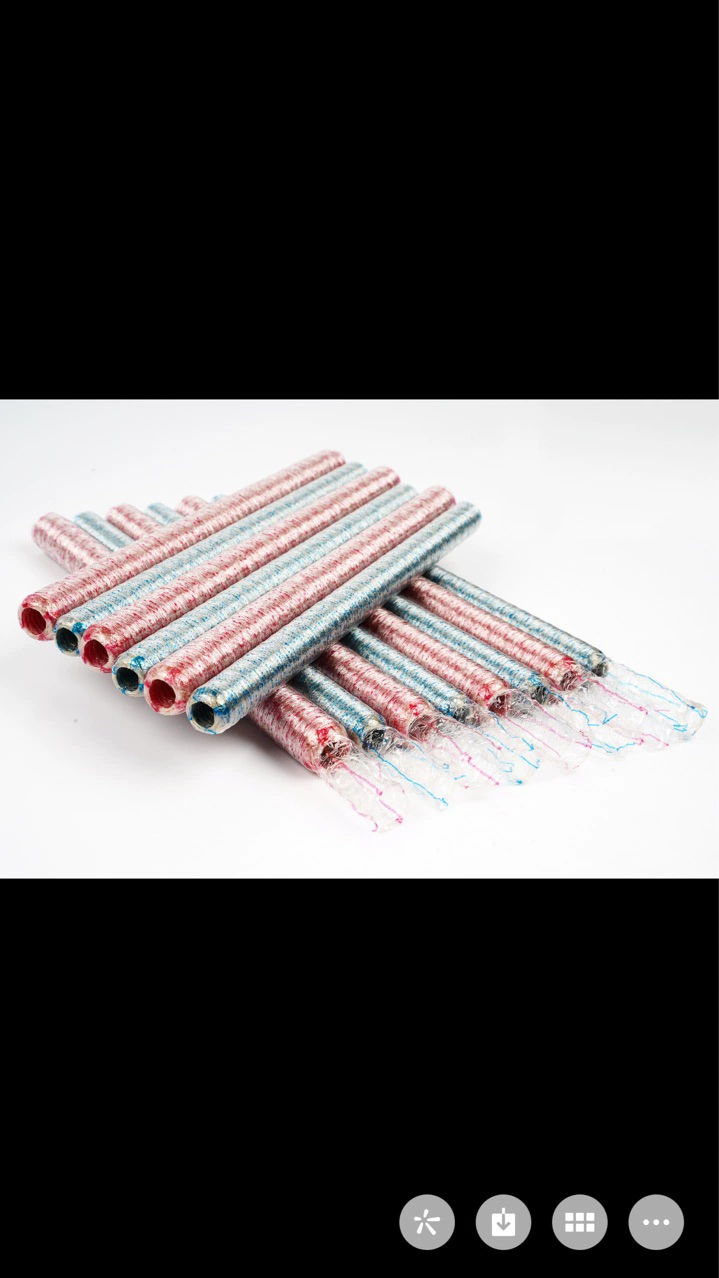 Целлюлозная оболочка целлюлозы, полосатая полоса Прозрачная Чистая сплошная цвет от 14 до 36 Калибр 1