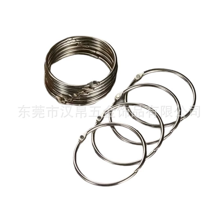 Фабрика прямых поставок высокое качество охраны окружающей среды деятельности кольцо карты переплет книги кольцо для ключей деятельности брелок кольцо для ключей катушка