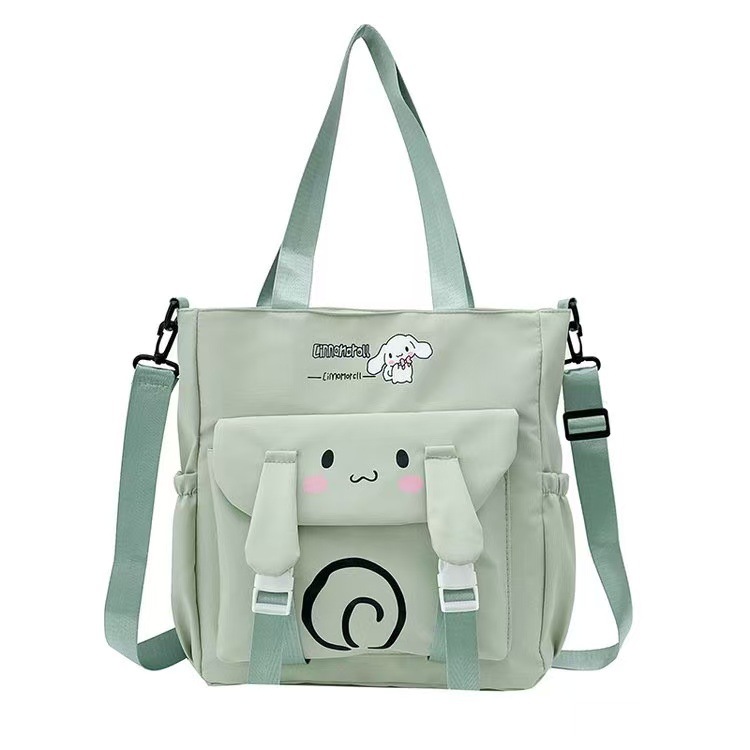 2024 estudiantes bolso de estilo explosivo simple y de gran capacidad nuevo bolso de mensajero de un solo hombro de moda para mujer bolso de viaje