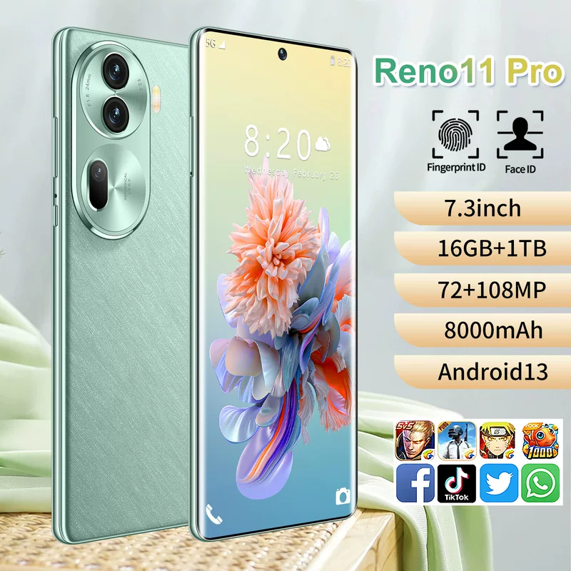 Мобильный телефон Pro, умные часы, аккумулятор, для импорта, 5G, 16G, большая батарея