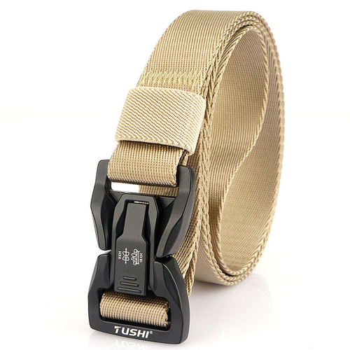  New Quick Release Buckle Workwear Training Tactical Belt Casual Unisex Belt Manufacturer Wholesale