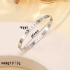 43#4mm hollow Roman-steel color sz652