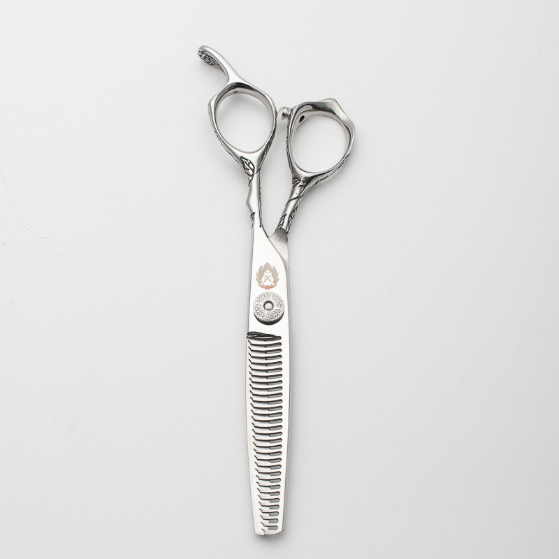 Ciseaux de coiffure professionnels en acier 440c pour salon_voghion.com