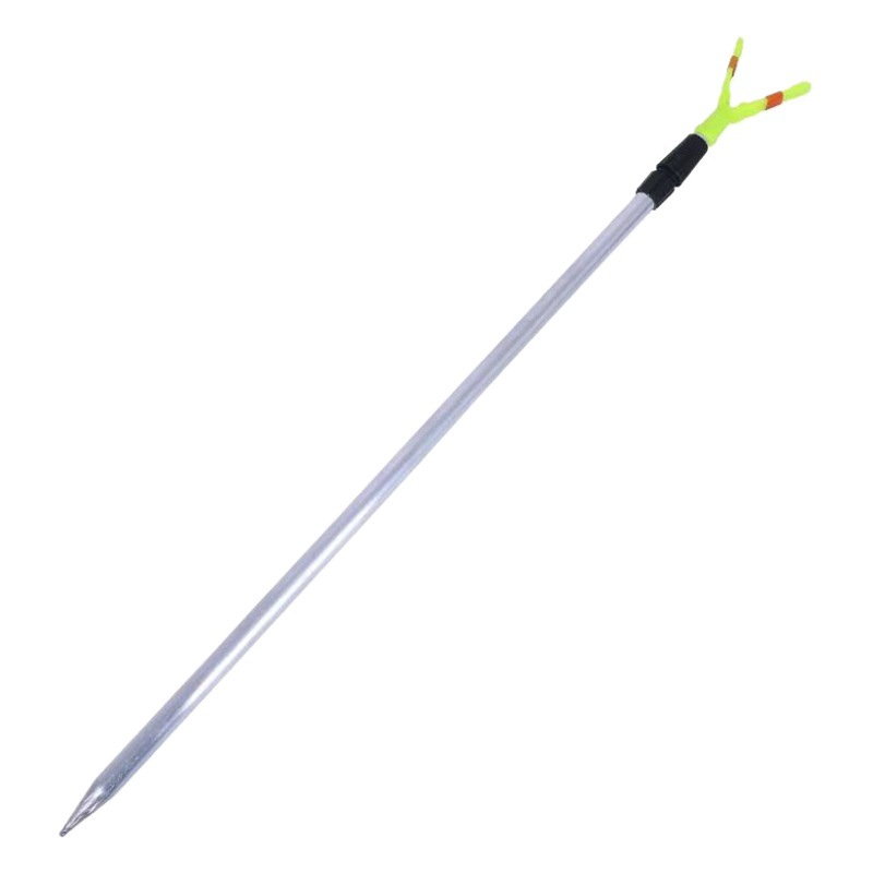 Sea Rod simple bracket Y-type fishing aluminum alloy long shot sea Rod throwing rod bracket hand Rod single fork Simple Bracket