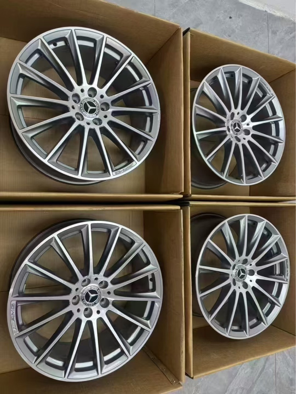 24 Mercedes-Benz E-Class Forged Wheels E300L/E260L High-End Original Factory 19inch / 18inch / 20inch Premium Version
