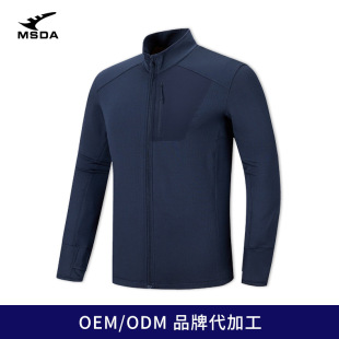 24 new outdoor fleece sweater sports warm Men's thin coat cardigan jacket group clothing overalls fleece sweater