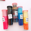 30 buckets of candy color versatile high -elastic girl heart editing towel circle color basic hair circle hair rope