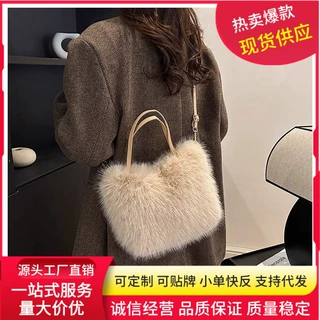 冬季新款简约时尚手提包洋气百搭单肩包复古时尚高级感斜跨小方包