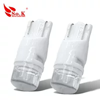 S O.K автомобильная светодиодная лампа шириной керамическая T10 2835 2SMD лампа для чтения лампа для мотоцикла маленькая лампа