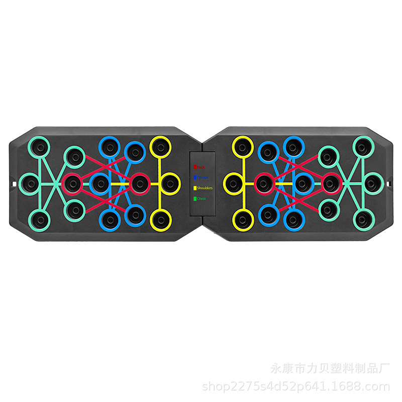 30穴のどれぐらいの機能のフィットネスの板の腕立て伏せの支えの支えの数は数を数えることができます。|undefined