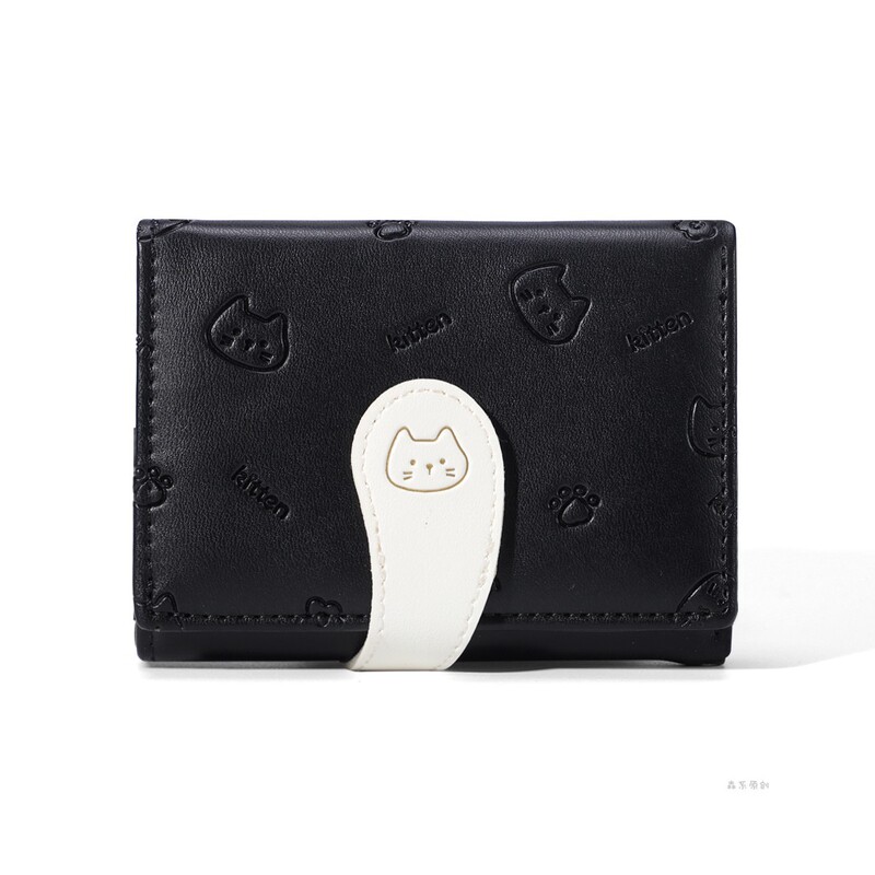 新しいインシンプルでかわいい小さな新鮮な花学生財布韓国ファッションショート 70% off レディース pu 財布|undefined