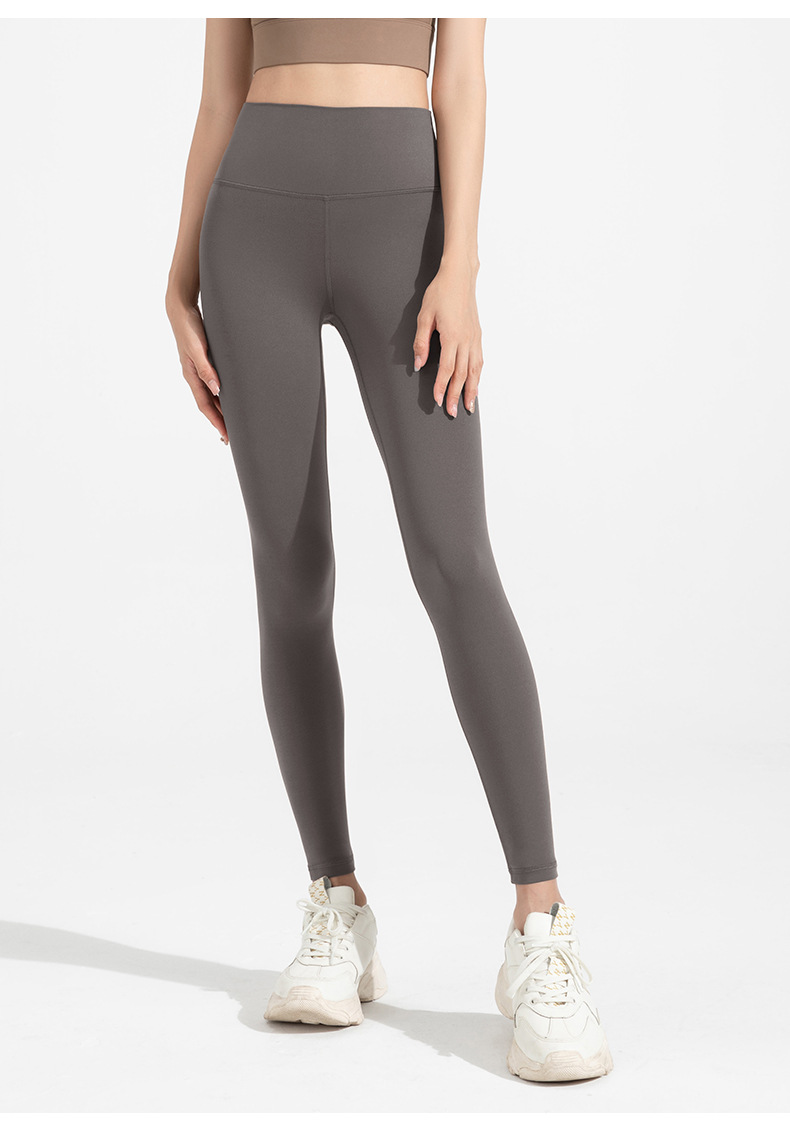 140g Weight Ankle-Length Pants Length Nylon Fabric Type Leggings Pants Type Fitness, Yoga Occasion Solid Color Pattern Spring, Autumn Season Casual, Sports Style Casual Sports Solid Color Nylon Active Bottoms Leggings 22