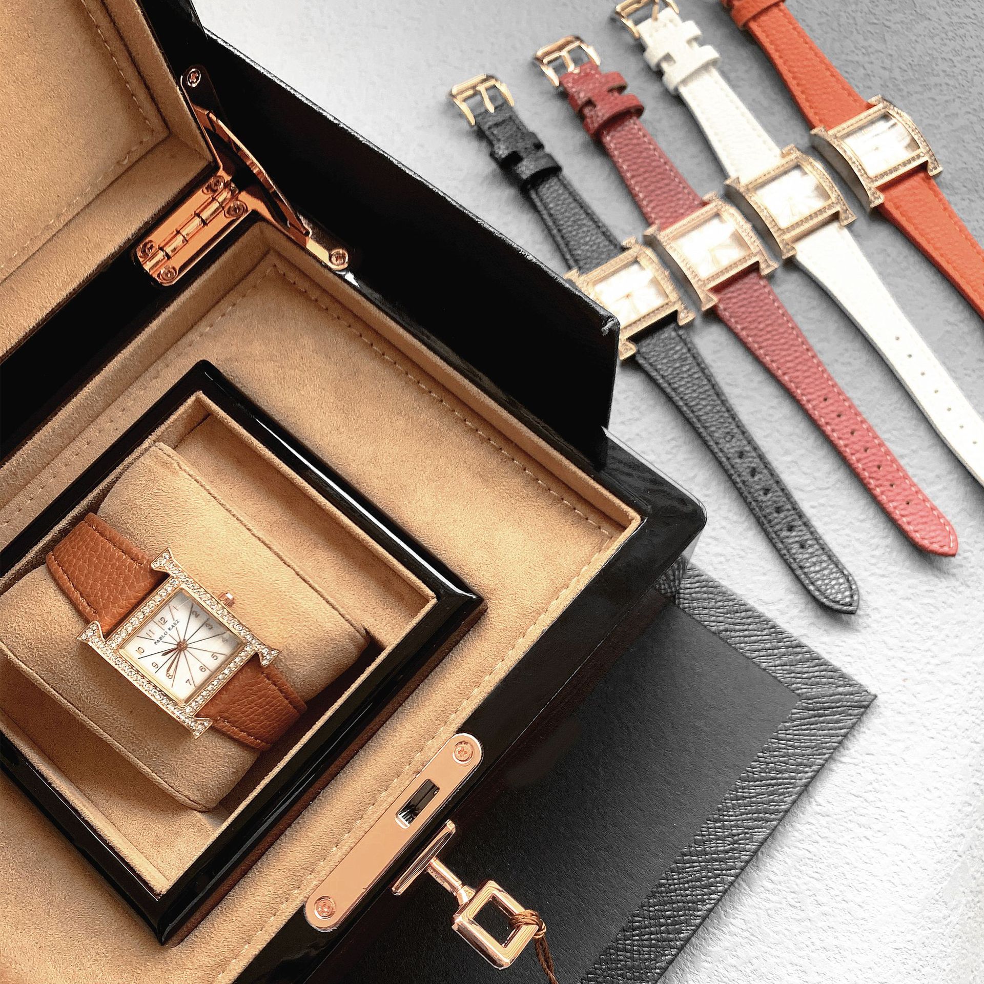 2024 Nové, nejprodávanější hodinky Špičkové lehké luxusní dámské hodinky Instagram Luxusní plně automatické vodotěsné hodinky Autentické_voghion.com