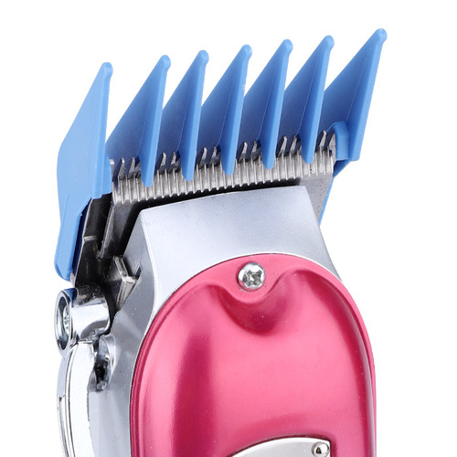 Cross-border new color 8-piece set limited combing hair tool accessories oil head electric hair clipper clip tooth positioning comb iron buckle