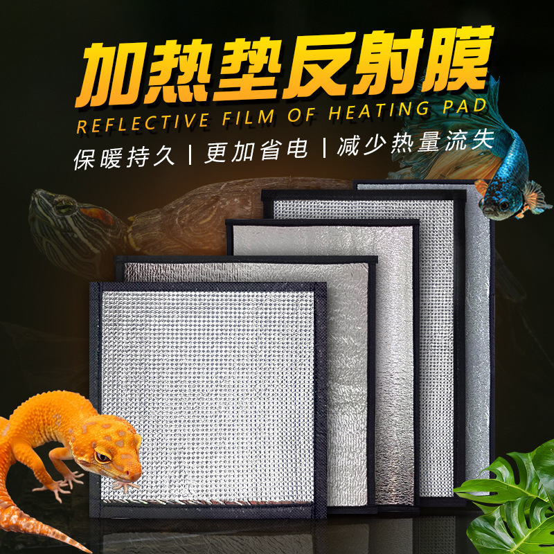 Aquarium fish tank insulation material continuous heating pad heat insulation film climbing pet fish tank silver reflective film anti-heat film Aquarium fish tank insulation material continuous heating pad heat insulation film climbing pet fish tank silver reflective film anti-heat film