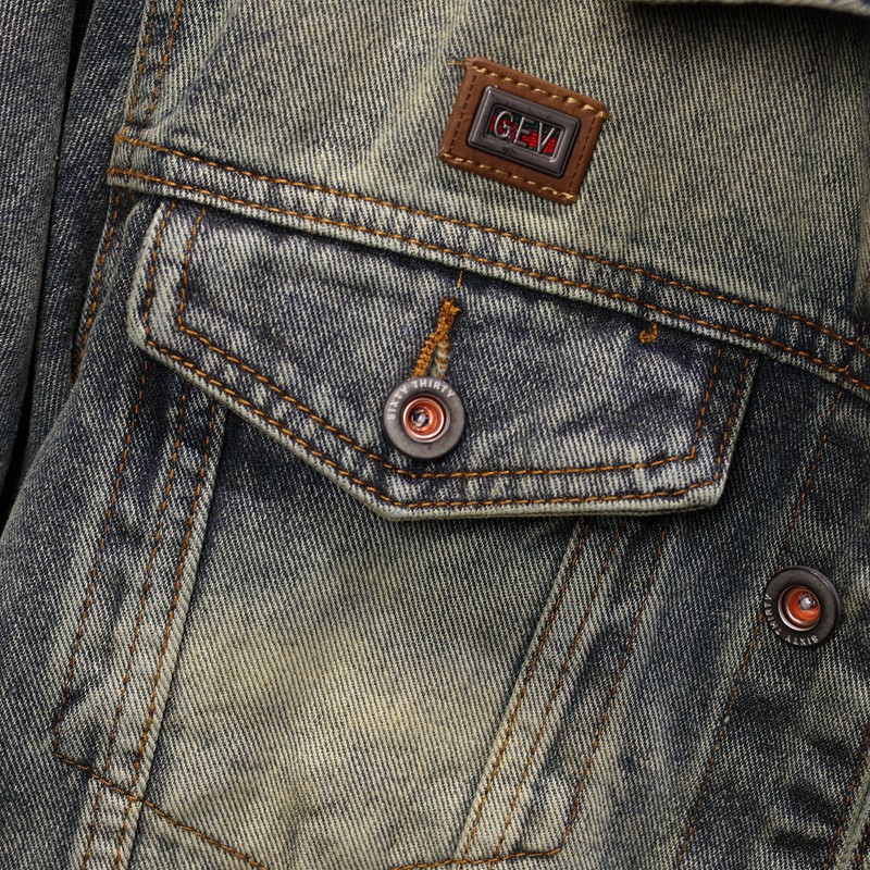 Frühling und Herbst Trendy Marke Jeansjacke Herren Loose Retro Herrenjacke Vielseitiges Revers High Street Herrenoberteil 534_voghion.com