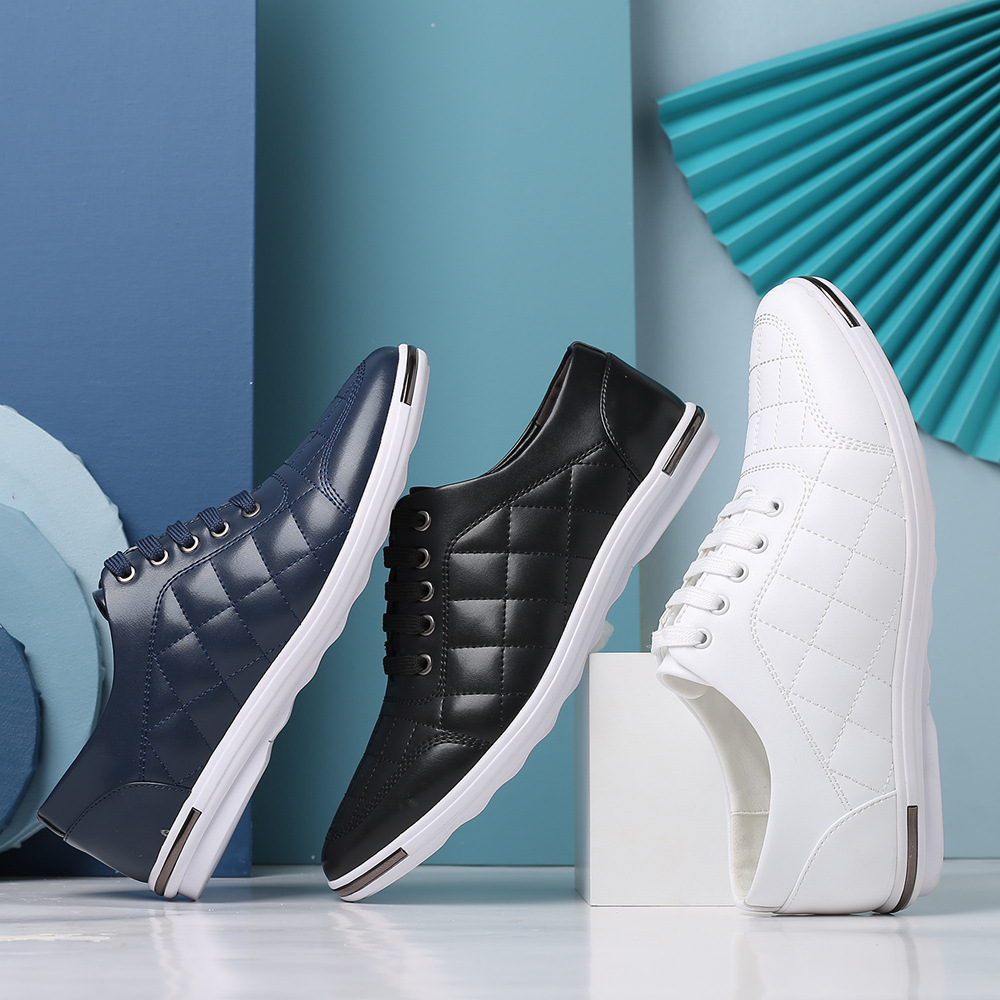 Leather Breathable Non-Slip Shoes Bottom View