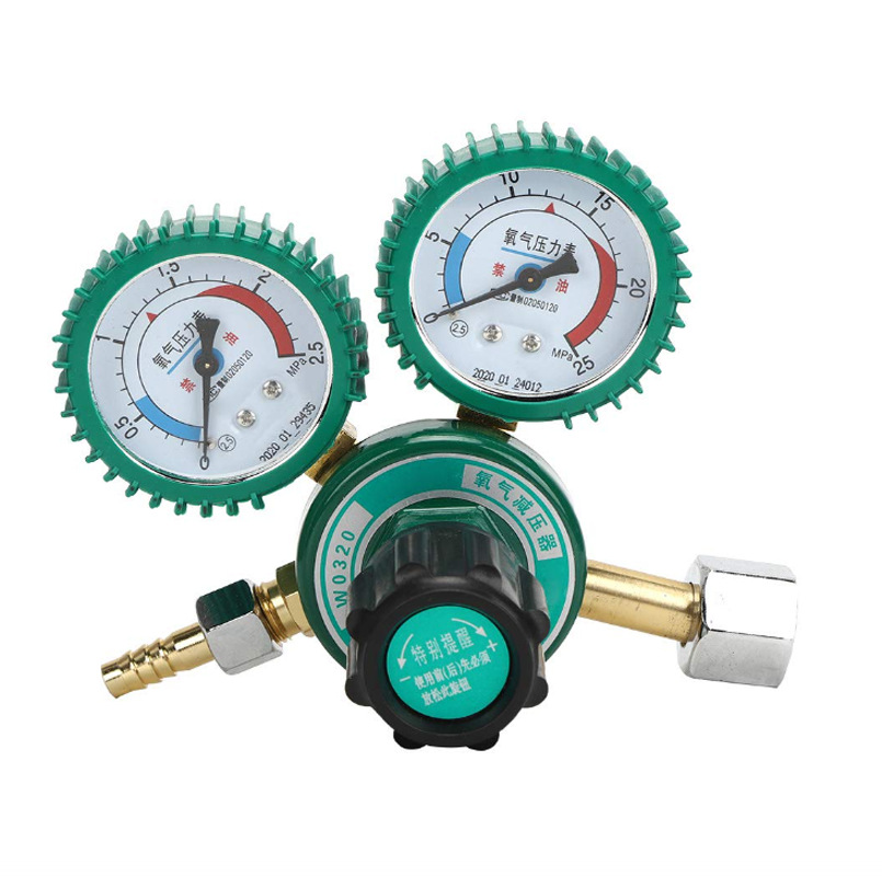 氧气表乙炔表丙烷表氩气表氮气压力表减压阀全铜防震焊割氩弧焊