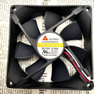 Ԫɽ Y.S.TECH FD129225LS-N 9025 12V 0.10A 9CM �C�� ɢ���L��