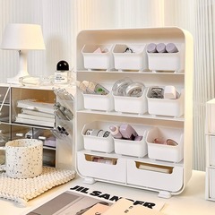 Desk storage box drawer-style multi-compartment office small item storage rack student stationery miscellaneous storage display rack