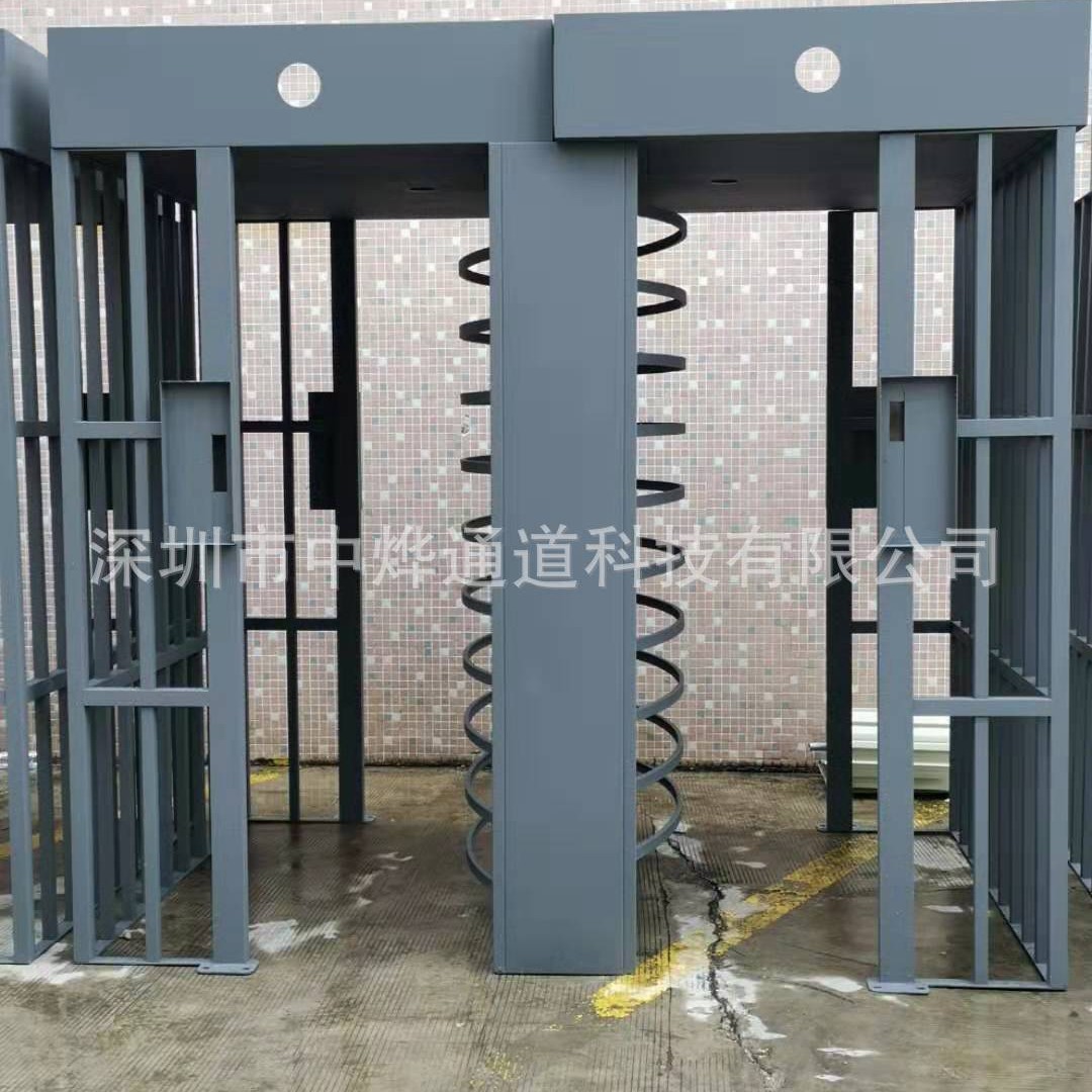 双通道全高转闸   单双向转闸门  监狱旋转门