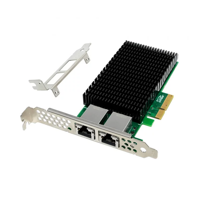 Suitable for Intel server network card X550-T2 PCIe x4 dual electrical port 10G RJ45 10G Ethernet