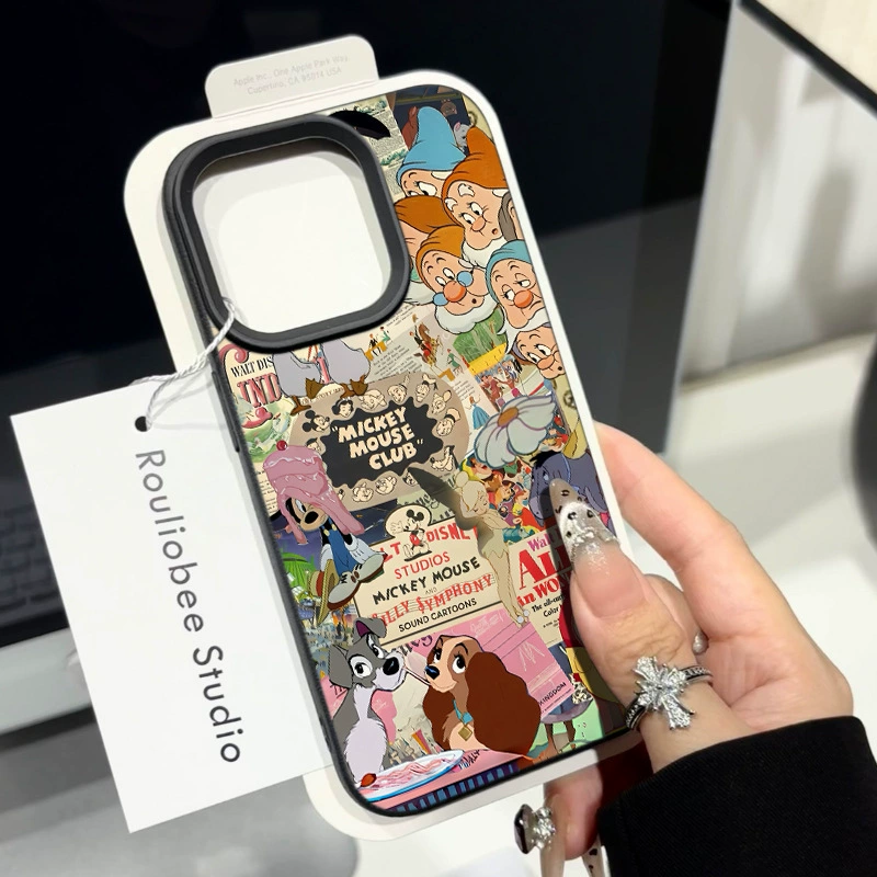 Apple, совместимый iPhone 17, мультяшный чехол, 17promax, iphone