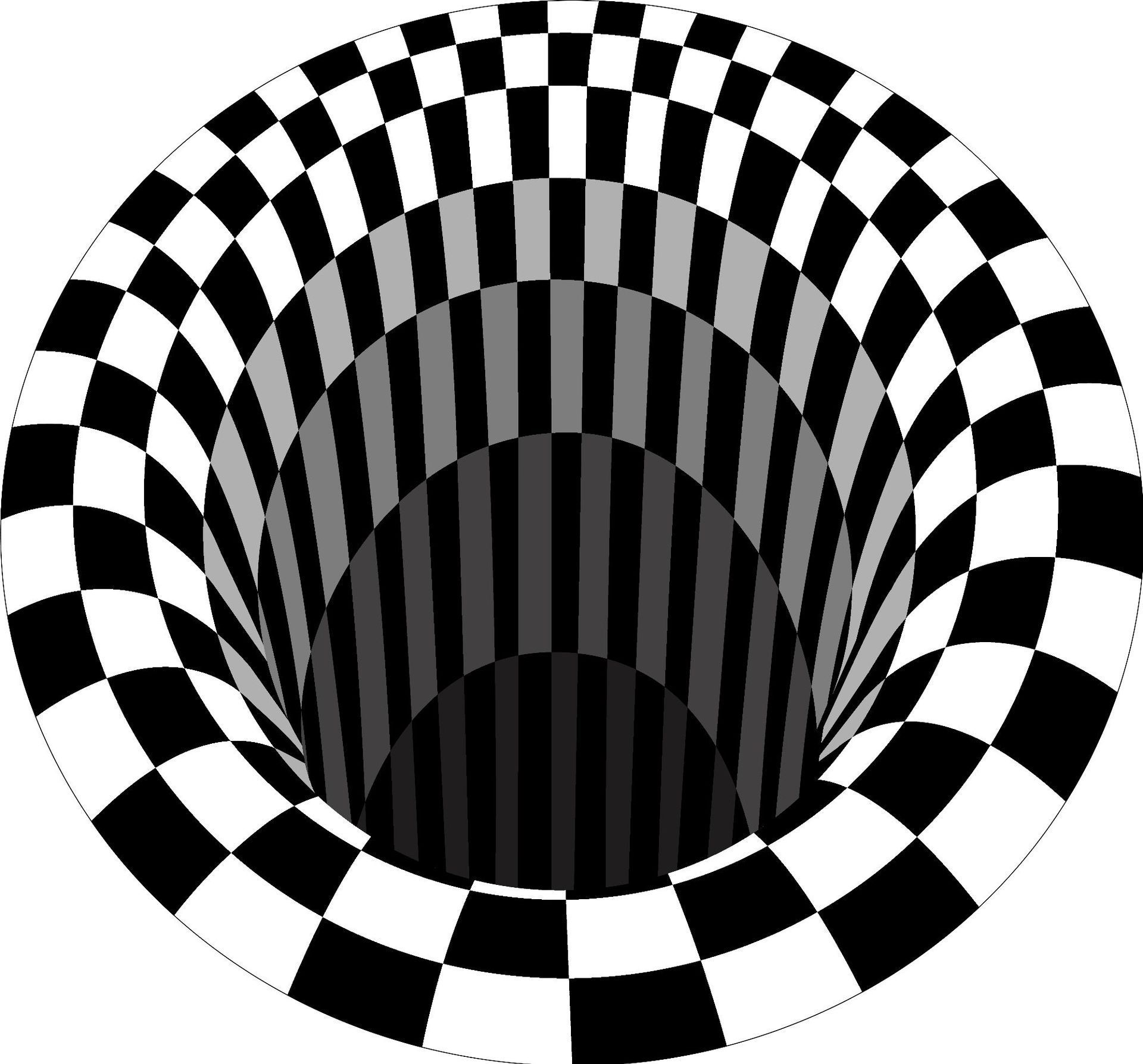 3D visual vértigo ilusión trampa alfombra redonda blanco y negro sala de estar mesa de café de cristal terciopelo casa dormitorio alfombra del piso