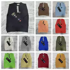 Cross-Border Hot-Selling STONE Casual Pullover Long-Sleeve Sweater | Premium Solid Color Stone Warm Casual Knitwear