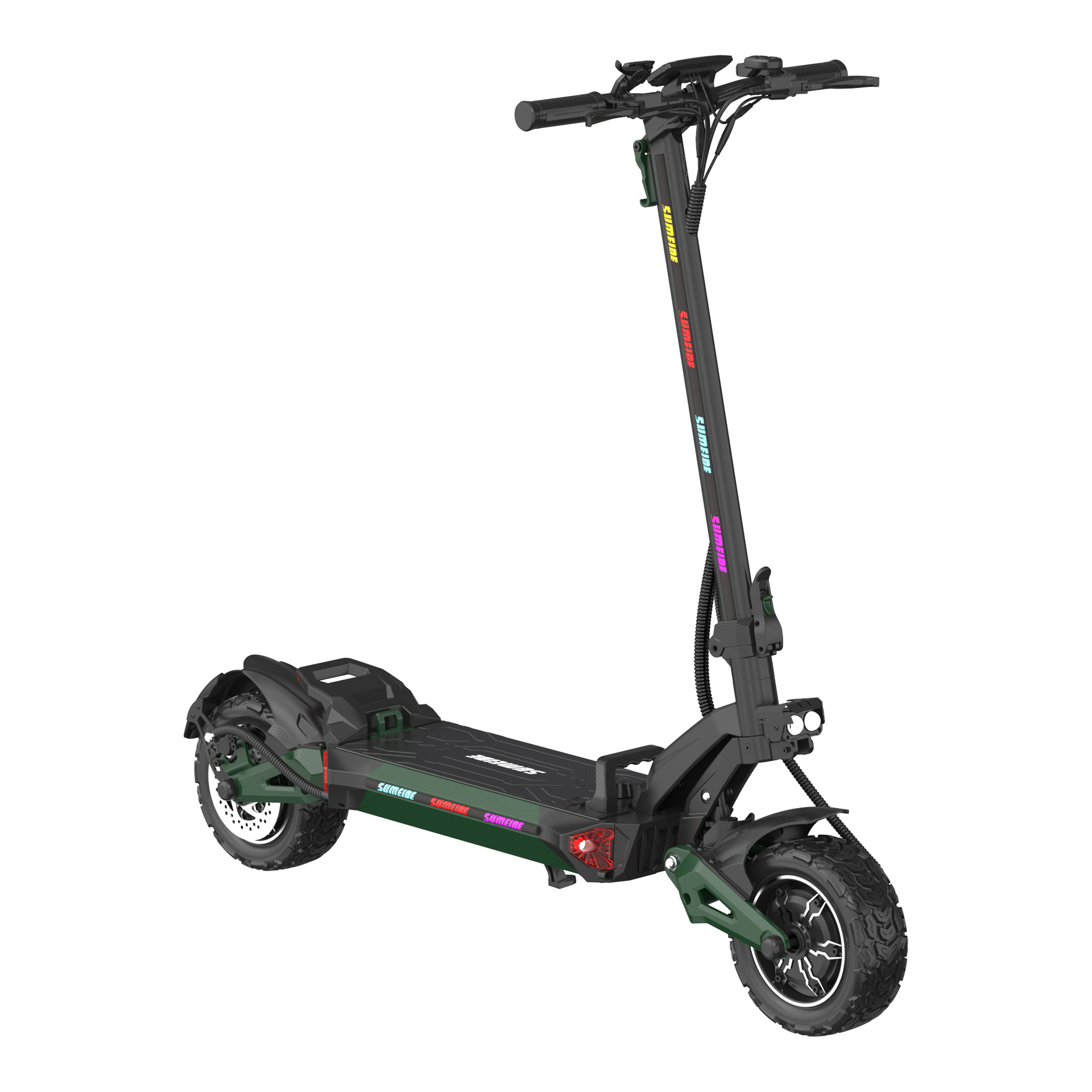 New adult foldable electric scooter with high power, long battery life, portable mini two-wheeled electric vehicle