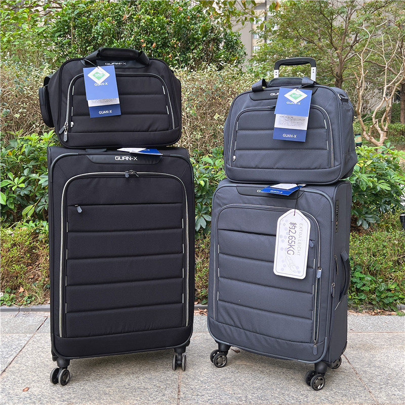 Ultra-Light Oxford Cloth Rainproof Suitcase 24inch with Universal Wheels for Women, Lightweight Travel Suitcase for Men, Deep Compartment Expansion, Large Capacity Ultra-Light Oxford Cloth Rainproof Suitcase 24inch with Universal Wheels for Women, Lightweight Travel Suitcase for Men, Deep Compartment Expansion, Large Capacity